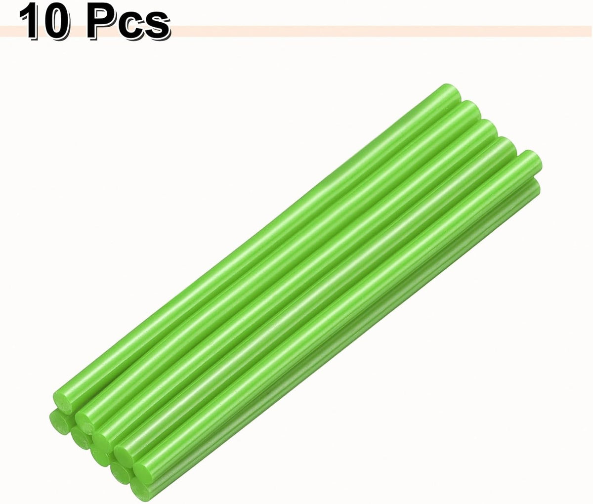 HARFINGTON 10pcs Hot Glue Sticks 0.28" Dia x 5.91" Long EVA Mini Hot Melt Adhesive Glue Stick for