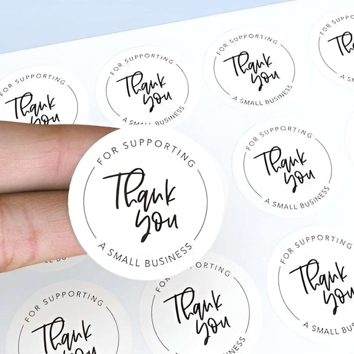 Custom Logo Stickers for Business, Personalised Logo Labels - Any Shape, Waterproof Vinyl Perfect
