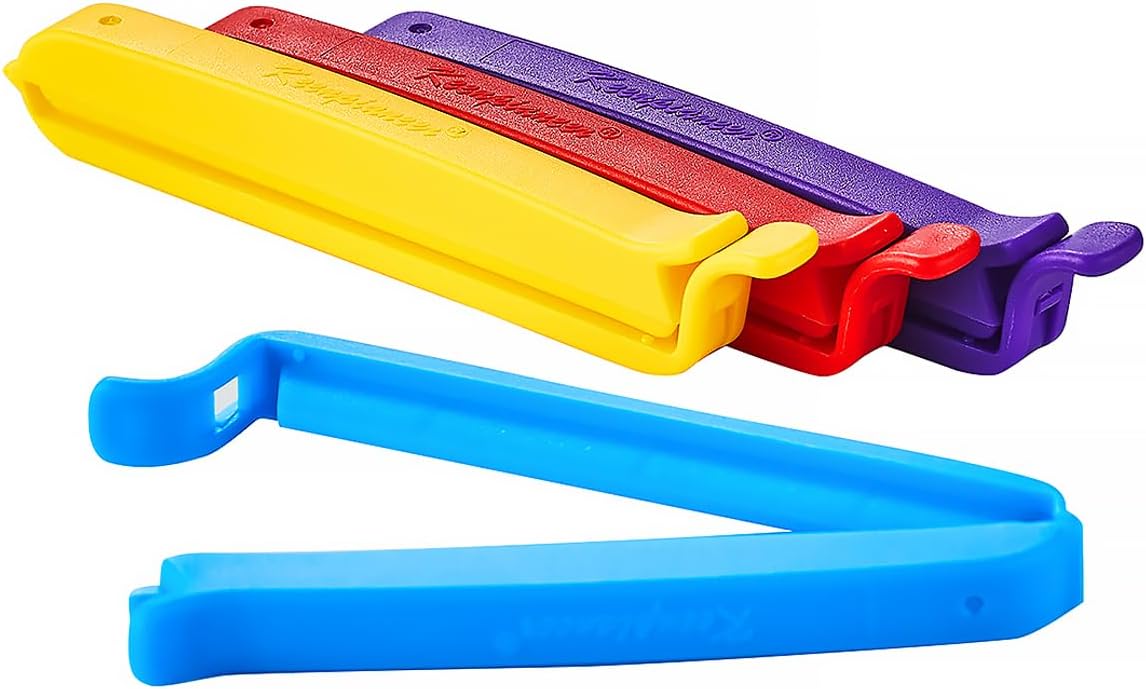 Keenpioneer Bag Sealing Clips for Food and Snack Storage, Decorating/Icing Bag Sealing Clips