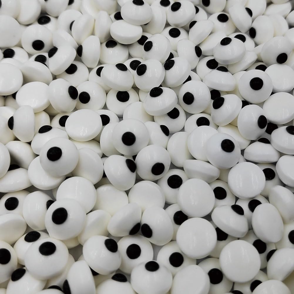 1 Bottle Candy Eyes Eyeballs - Cake Cupcake Toppers - Edible Baking Decorations for Cupcakes