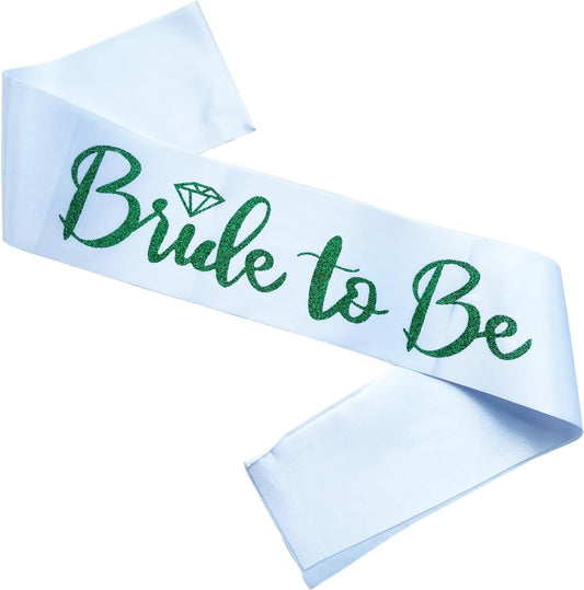 Bride to Be Sash, Bachelorette Party Sash for Bridal Shower Wedding Party Favors Accessories