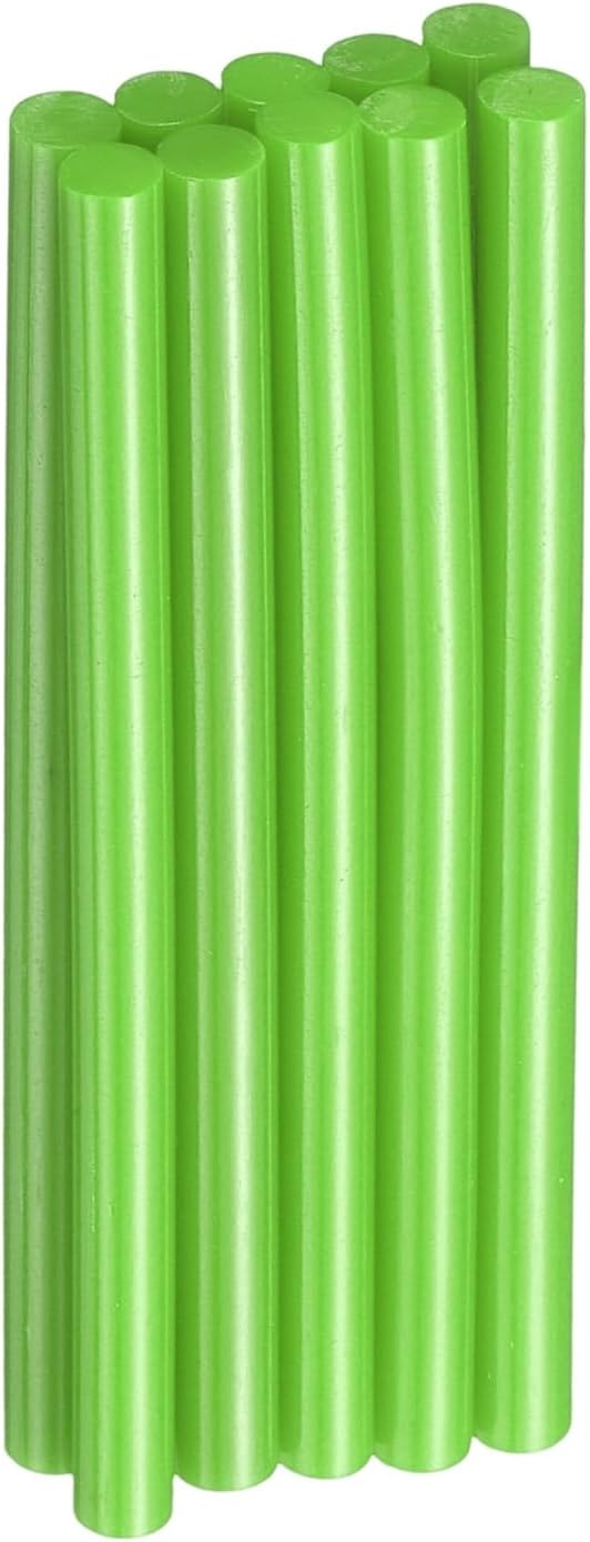 HARFINGTON 10pcs Hot Glue Sticks 0.28" Dia x 3.94" Long EVA Mini Hot Melt Adhesive Glue Stick for