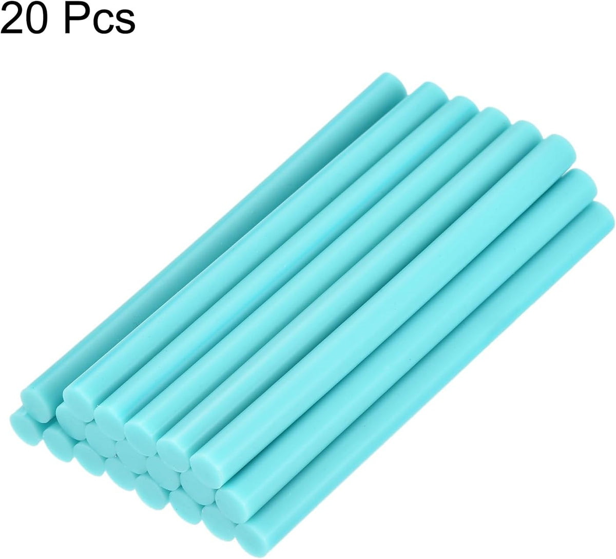 uxcell 20pcs Hot Glue Sticks for Glue Gun 7mm/0.27-inch x 8-inch Mini Hot Melt Adhesive Glue Stick