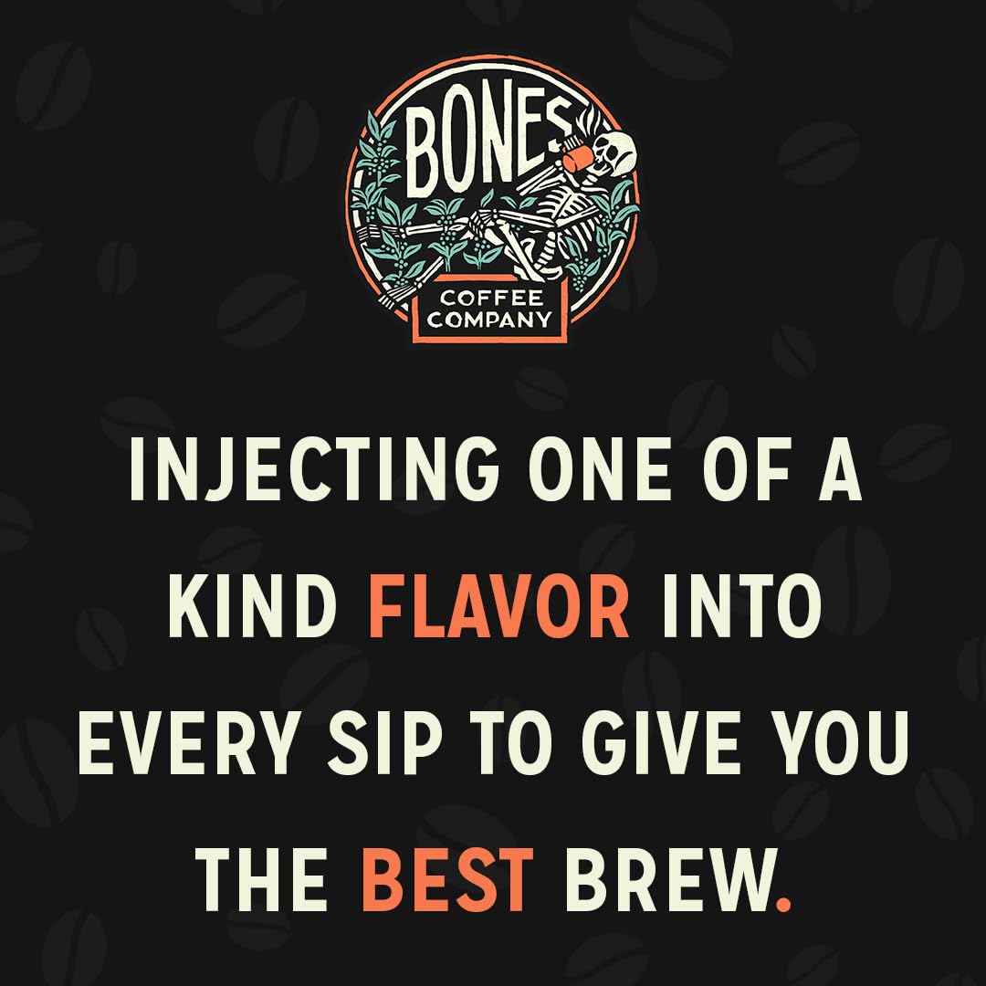 Bones Coffee Company The Nightmare Before Christmas Collector's Box 5 Flavored Coffee Low Acid