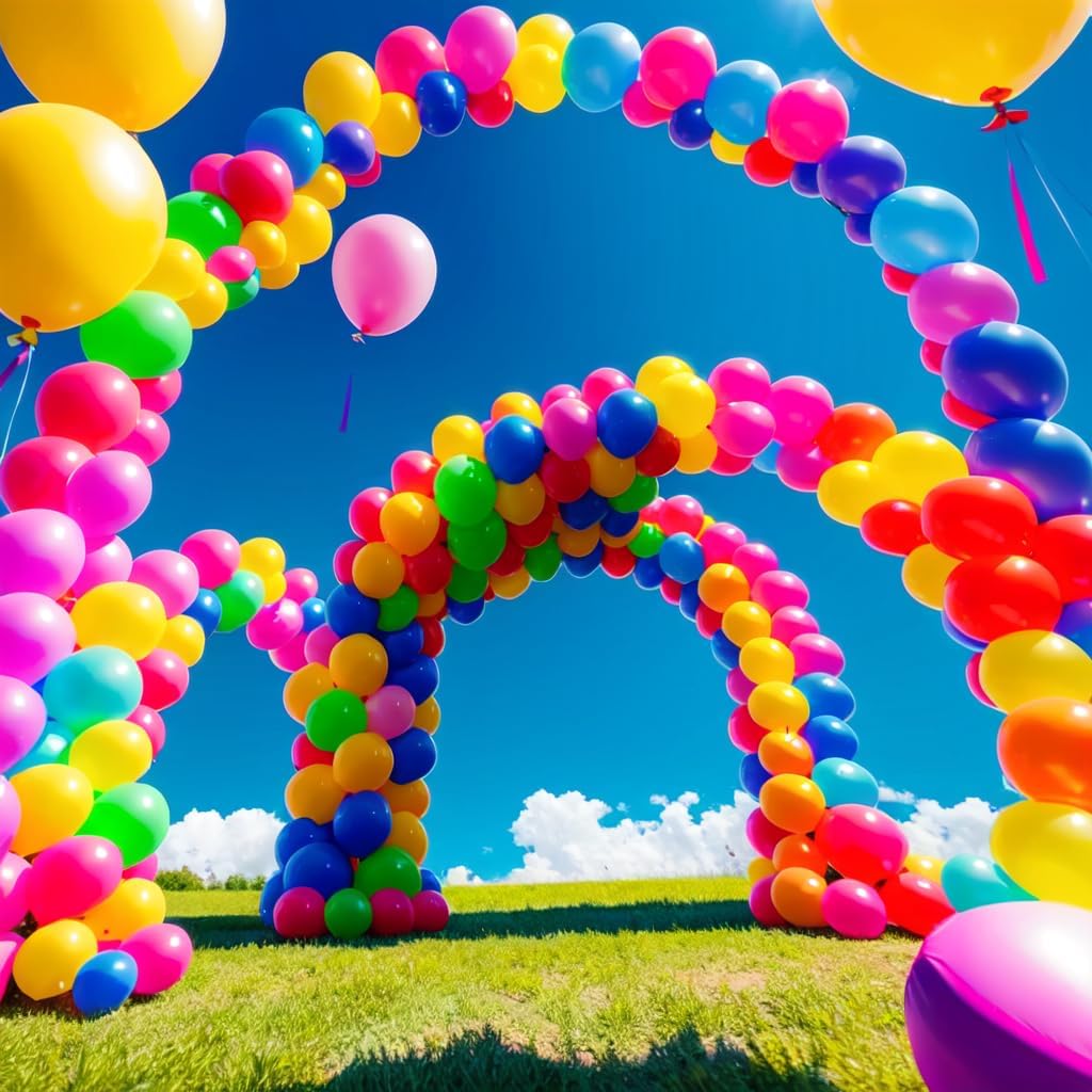 1500 Pack Balloons 15 Kinds Colors 12 inch Rainbow Latex Party Balloon Bulk for Various Party