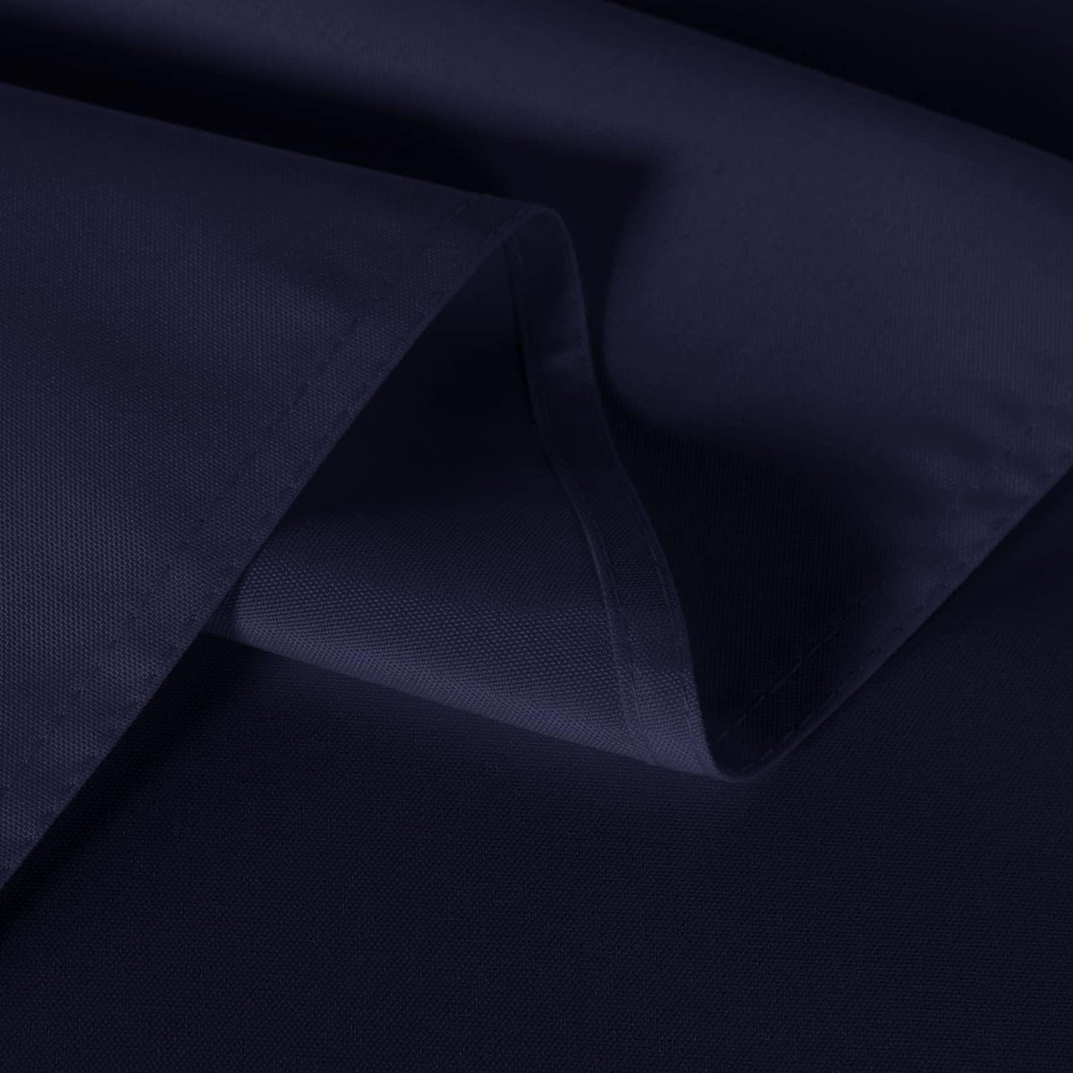 sancua 2 Pack Navy Tablecloth 54 x 54 Inch, Stain and Wrinkle Resistant Square Table Cloth