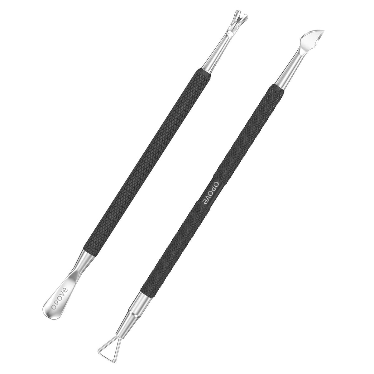 Cuticle Pusher Nail Polish Remover Stainless Steel Manicure Tool Set Gel Nail Polish Peeler Scraper