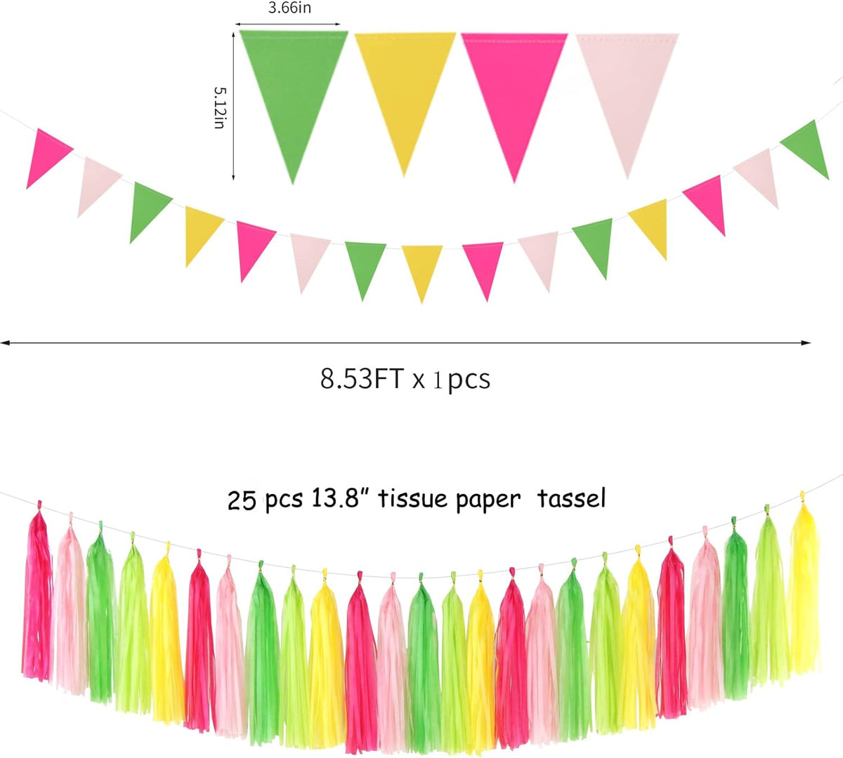 Hawaii Pool Party-Decorations Streamers - 35pcs Tissue Pom Poms,Tropical Jungle Birthday Supplies