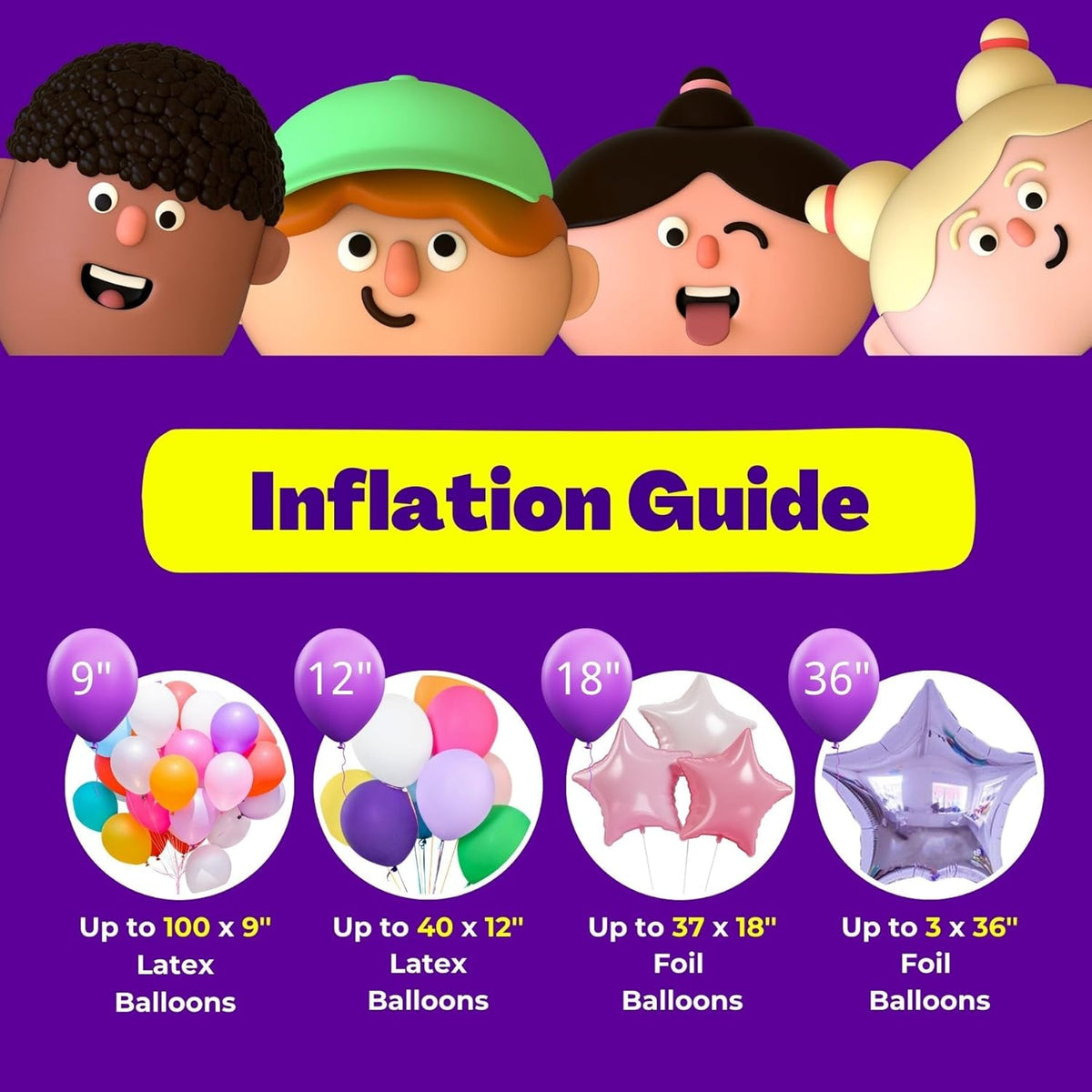 Helium Tank for Balloons At Home, 22L Balloon Kit Up To 100 Latex Balloons, Balloon Pump Kit