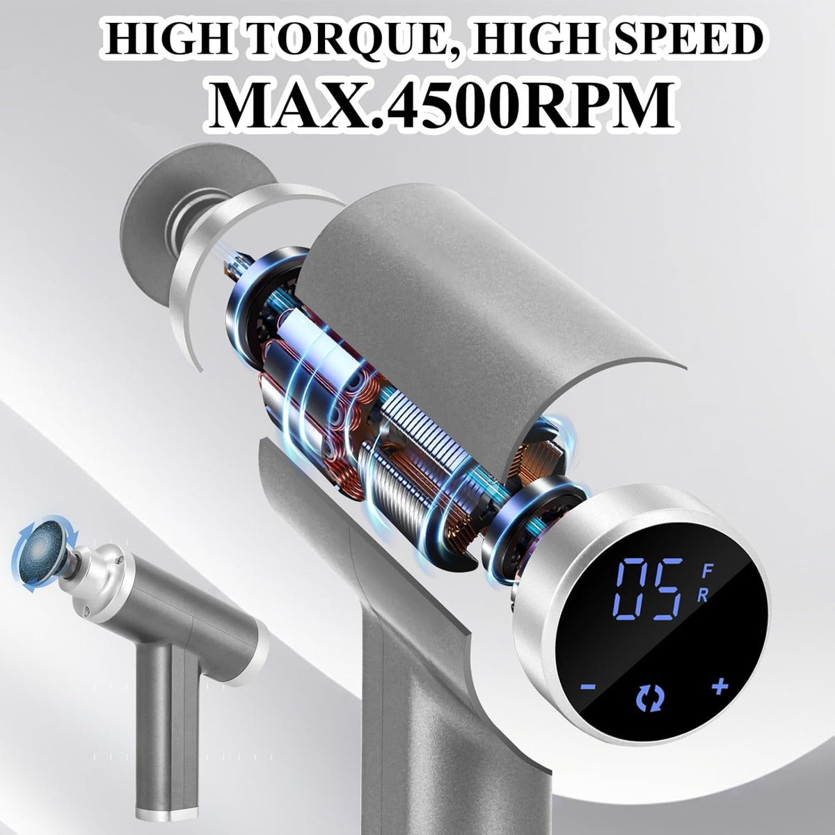 Upgraded Electric Callus Remover for Feet 4500rpm, Adjustable Speed Electric Foot Callus Remover