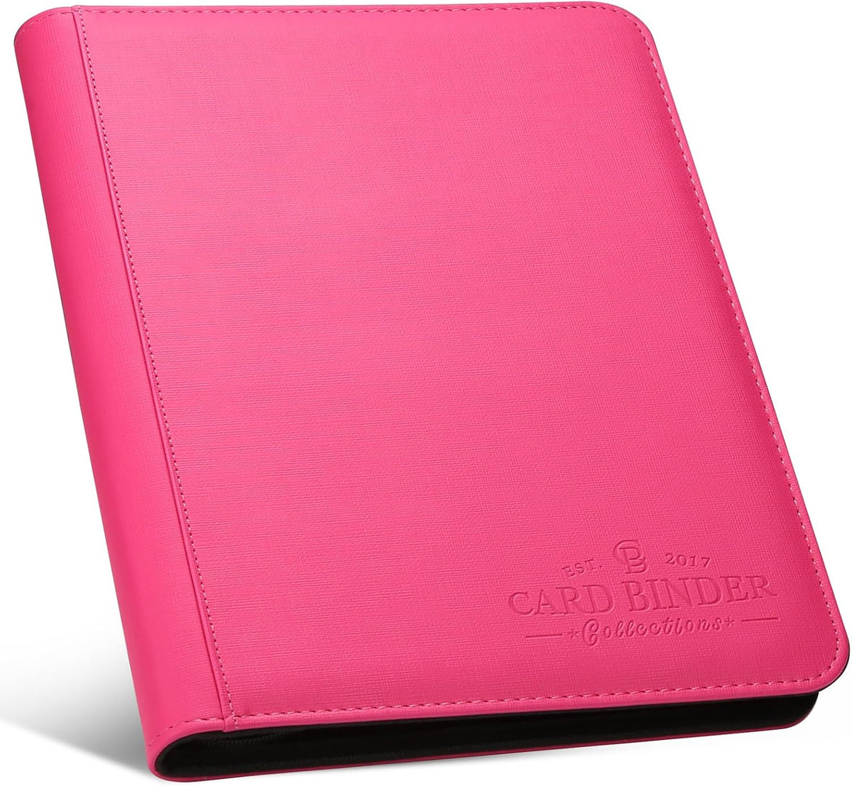 9 Pocket Card Binder, Premium Zip Trading Card Binder, 540 Double Sided Pocket PU Collection
