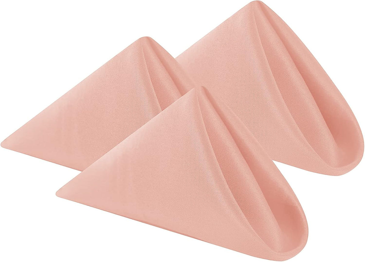 Cloth Napkins 20x20 inch Washable Polyester Dinner Napkins Soft Table Napkins for Wedding Party