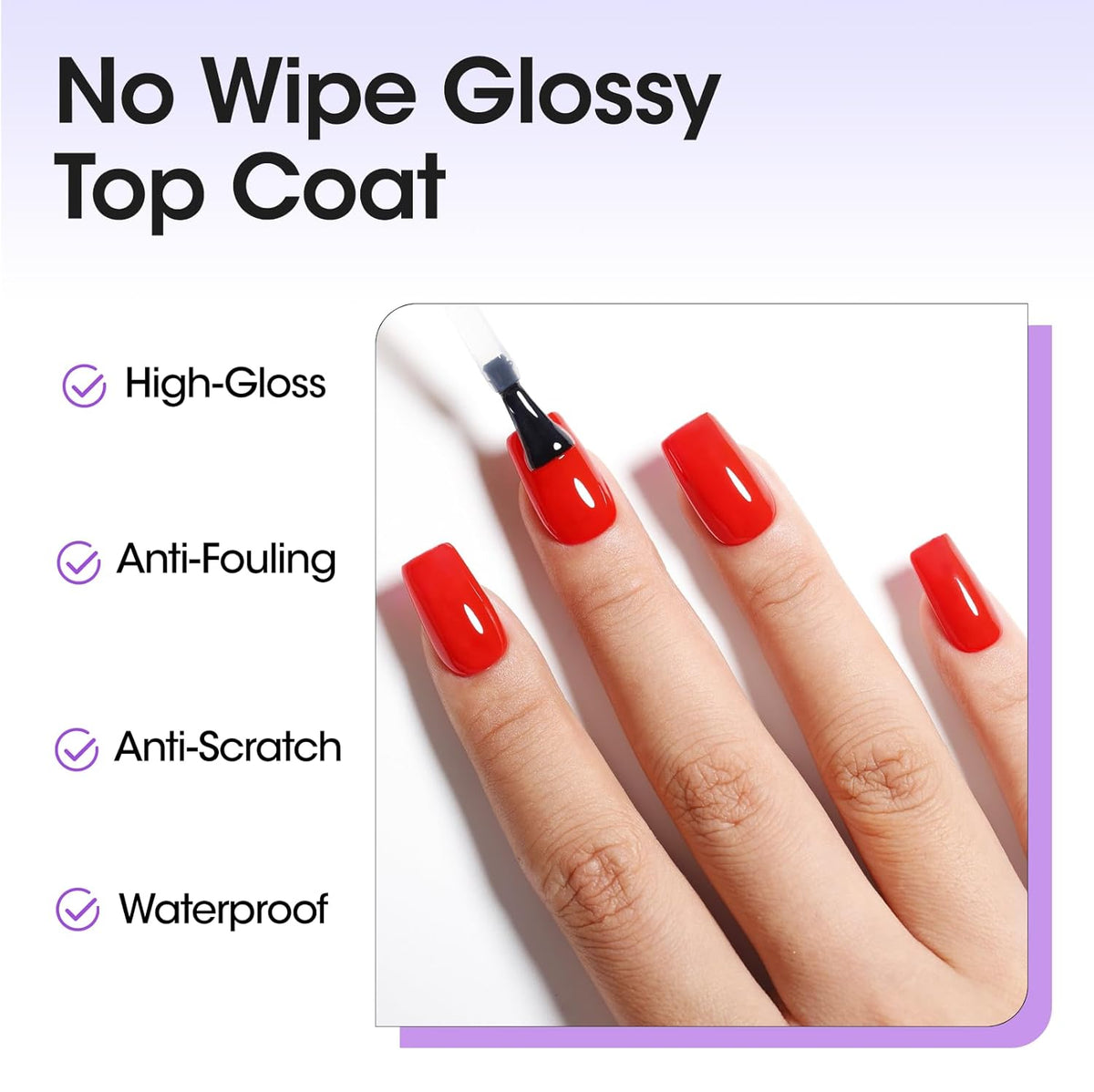GELLEN Peel Off Gel Base Coat and Top Coat Set, Peelable Base Gel without Soaking, Clear Top Coat