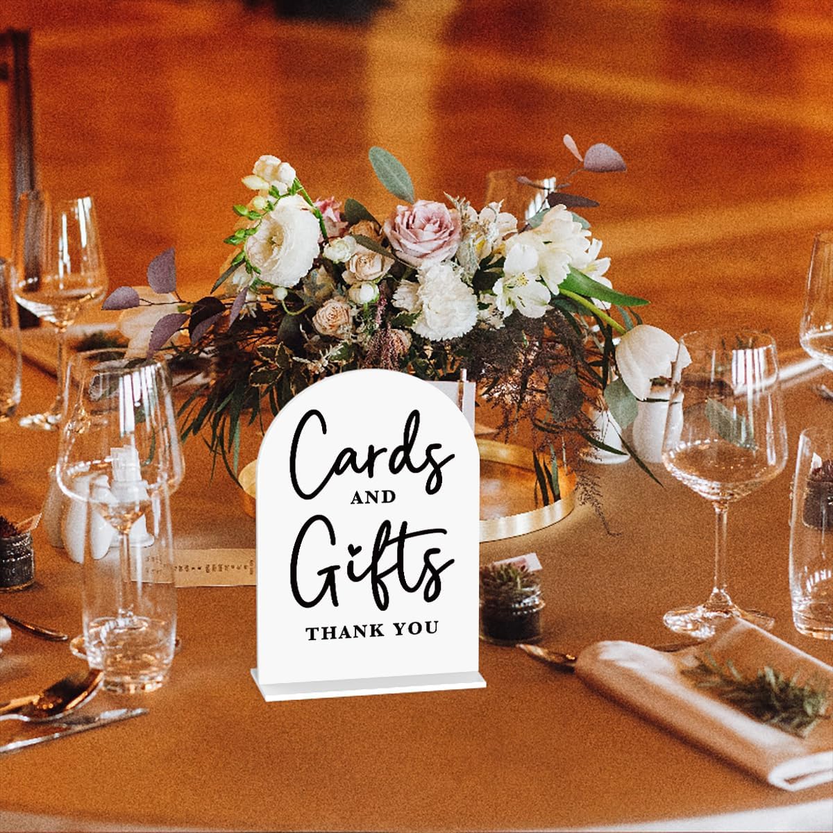 Acrylic Wedding Sign Cards and Gifts Sign for Wedding Wedding Signs for Ceremony Modern Calligraphy