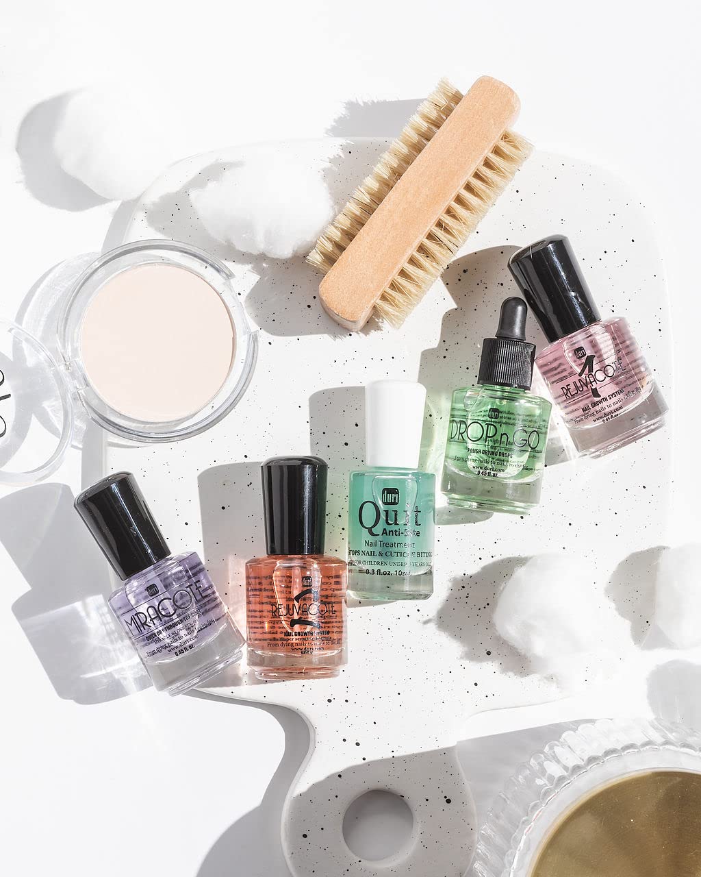 duri Rejuvacote 1 Original Maximum Strength Nail Growth System Base, Top Coat and Miracote Quick