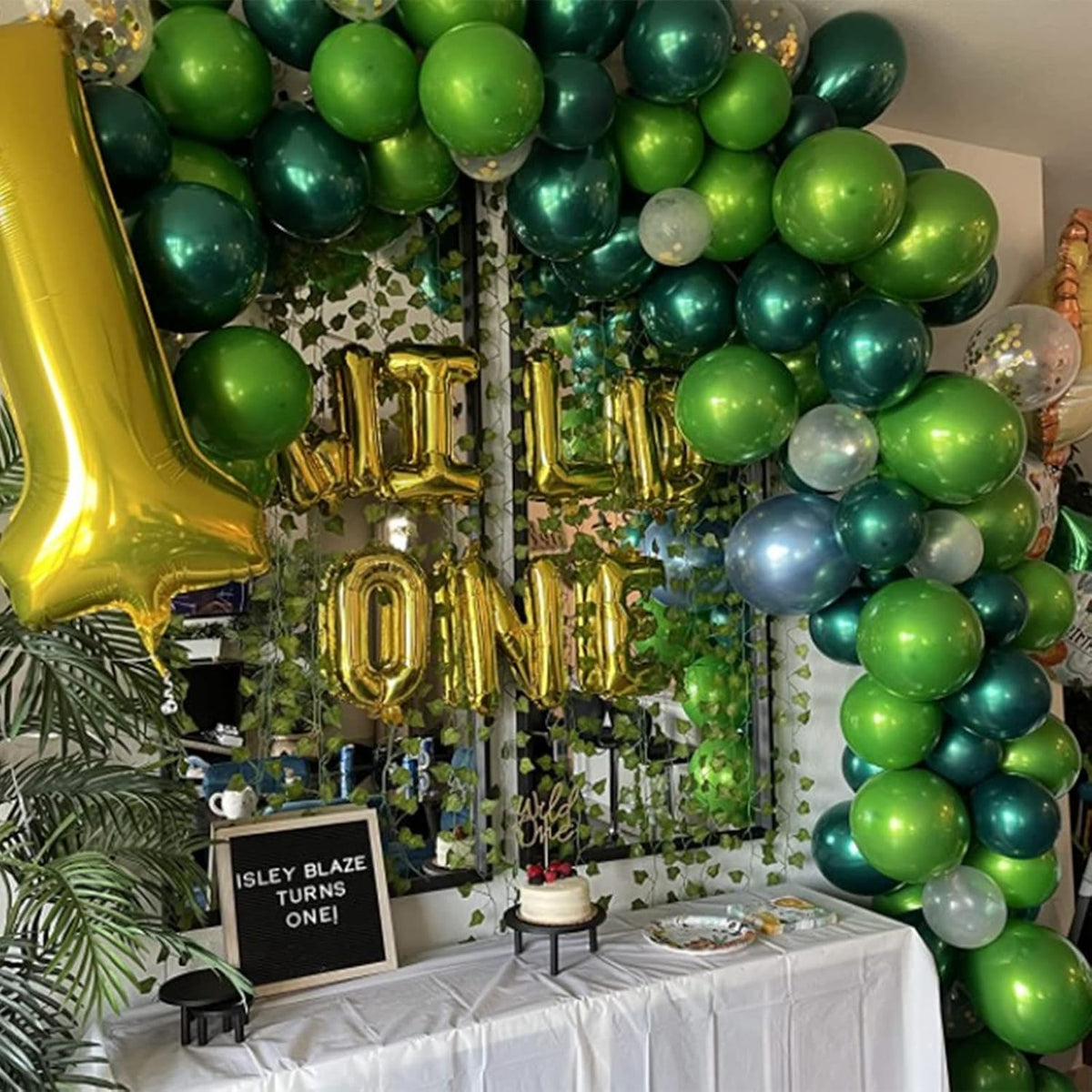 Chrome Teal Balloons, Double Stuffed Metallic Turquoise Balloons 12 Inch, Shiny Thick Chrome