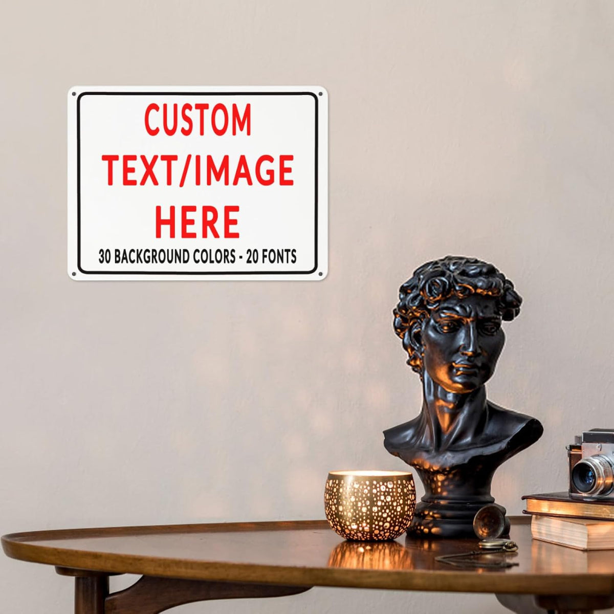 Custom Sign Personalized Custom Metal Sign, Customize For Office, Business, Workplace, Office