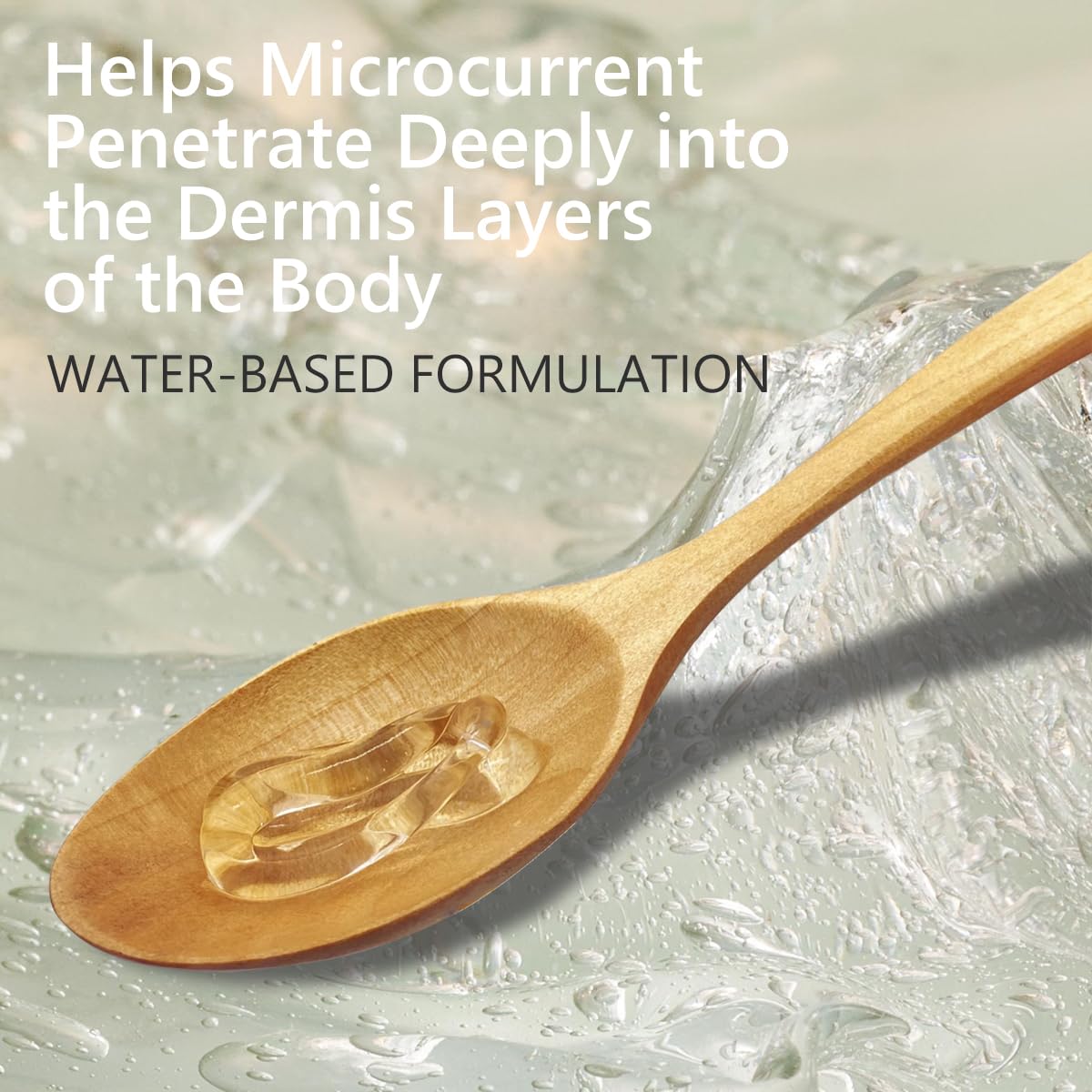 Conductive Gel with Aloe Vera for Face Microcurrent, Deep Hydrating Formula Radio Frequency Gel
