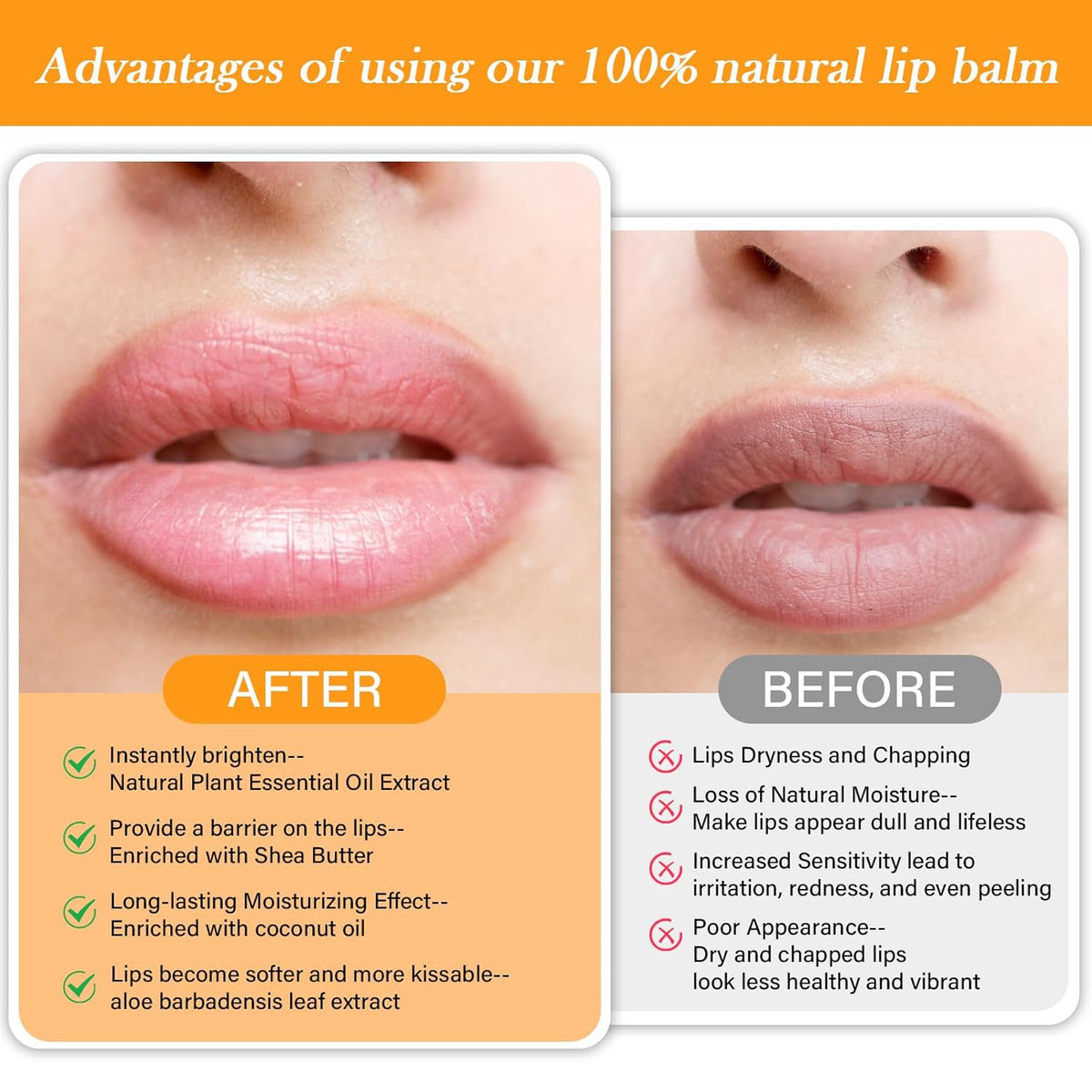 Yopela 221 Pack Natural Lip Balm Bulk with Vitamin E and Coconut Oil - Moisturizing, Soothing, and