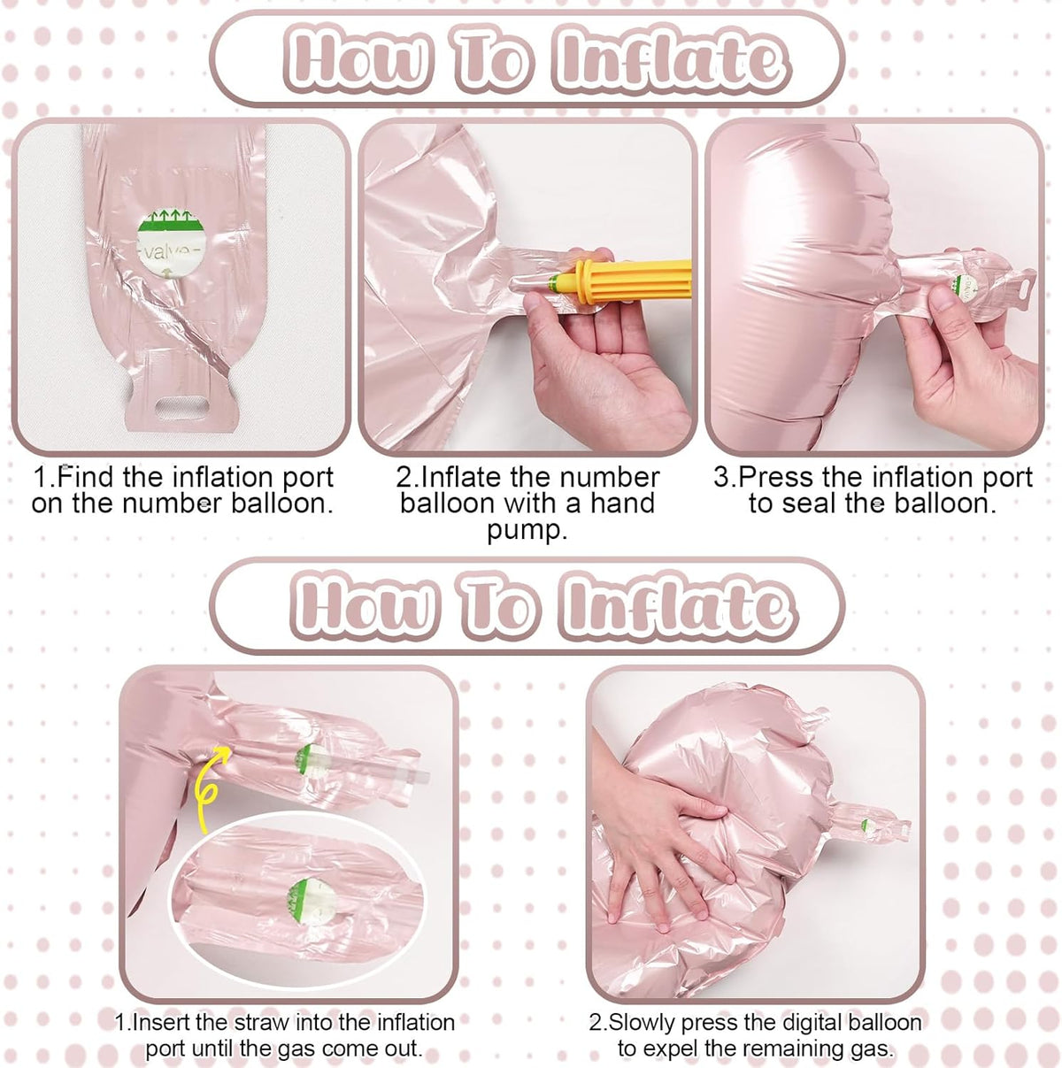 Light Pink 14th Birthday Balloon for Girls, 40'' Self Inflating Mylar Number 14 Balloons, Big Blush