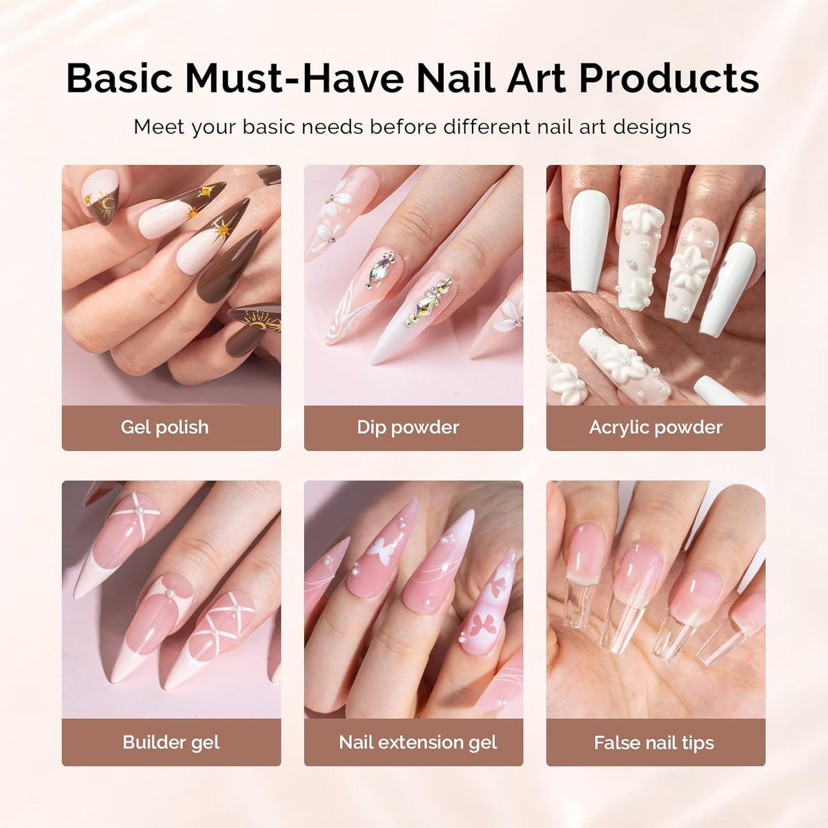 MelodySusie 2PCS Nail Dehydrator and Primer, Professional Natural Hema Free and Acid Free