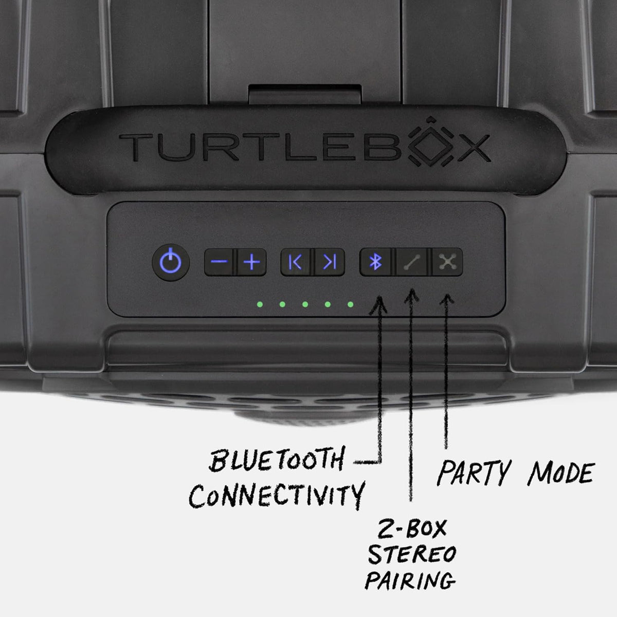 Turtlebox Original Gen 3: Portable Outdoor Bluetooth Speaker – Ultra-Loud (120dB), Waterproof