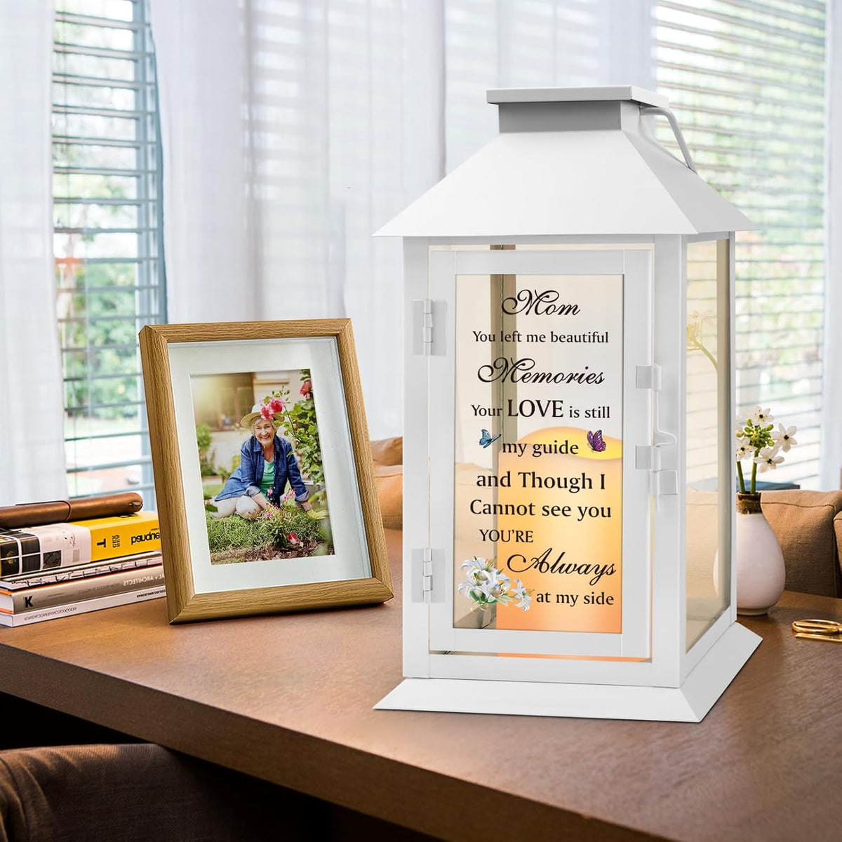 Memorial Lantern Bereavement Gifts in Memory of Loved One Memorial Gifts for Loss of Mother