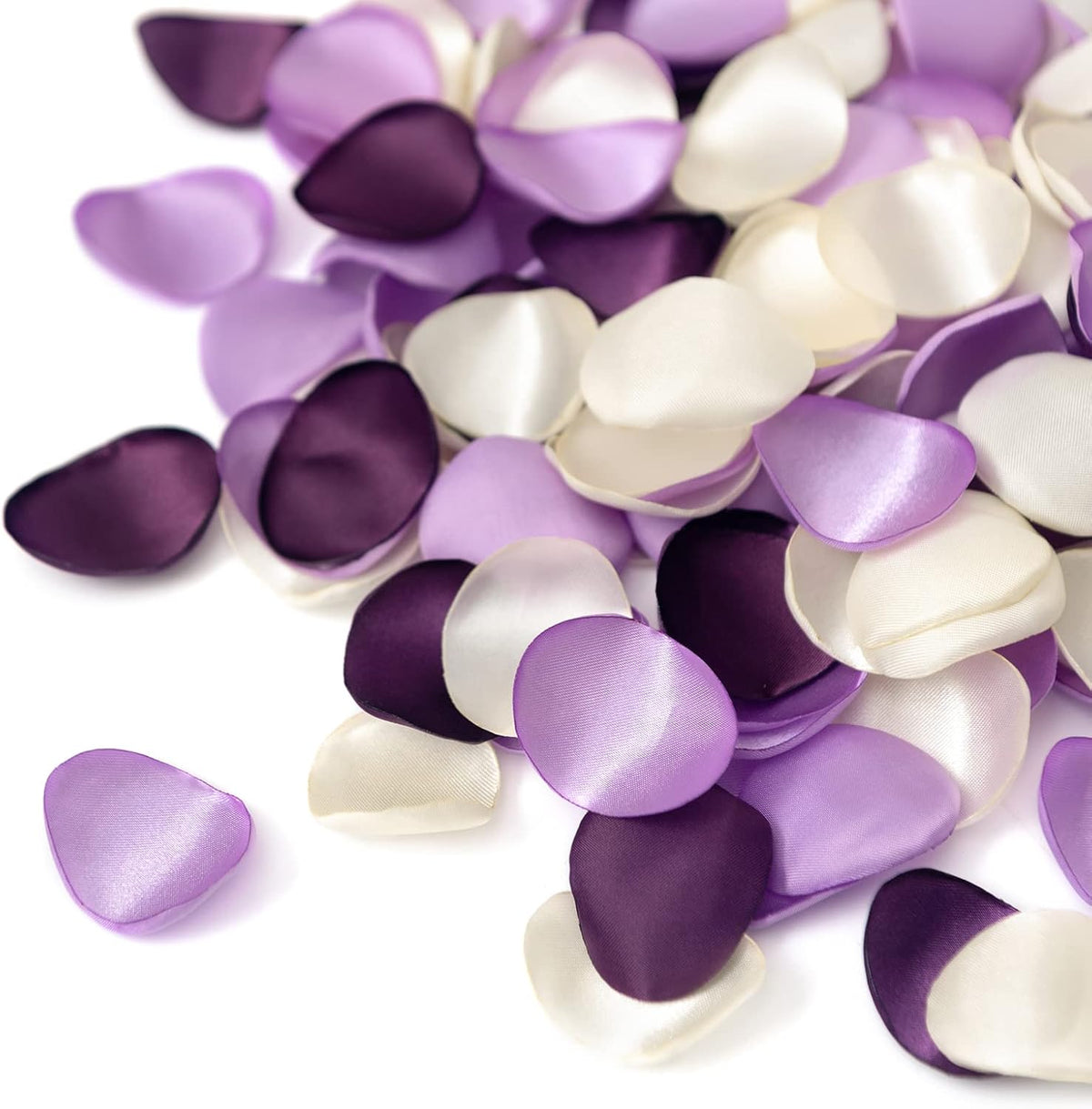 Ling's moment Rose Petals, Silk Flower Petals for Wedding/Aisle/Flower Girl Baskets/Table