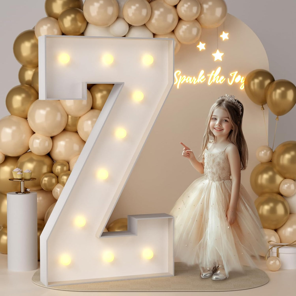 JoyMuse 4FT Marquee Light Up Letters,Large Marquee Letters 4 Feet Tall for Marry Me Proposal