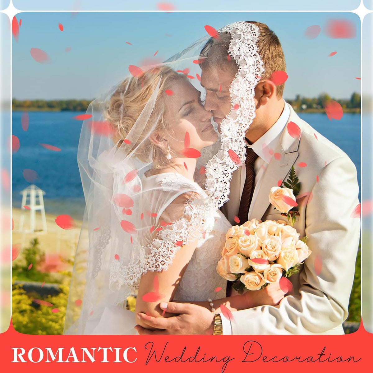 2500 PCS Red Hydrangea Petals 100% Natural Real Flower Petals for Wedding Aisle, Flower Girl