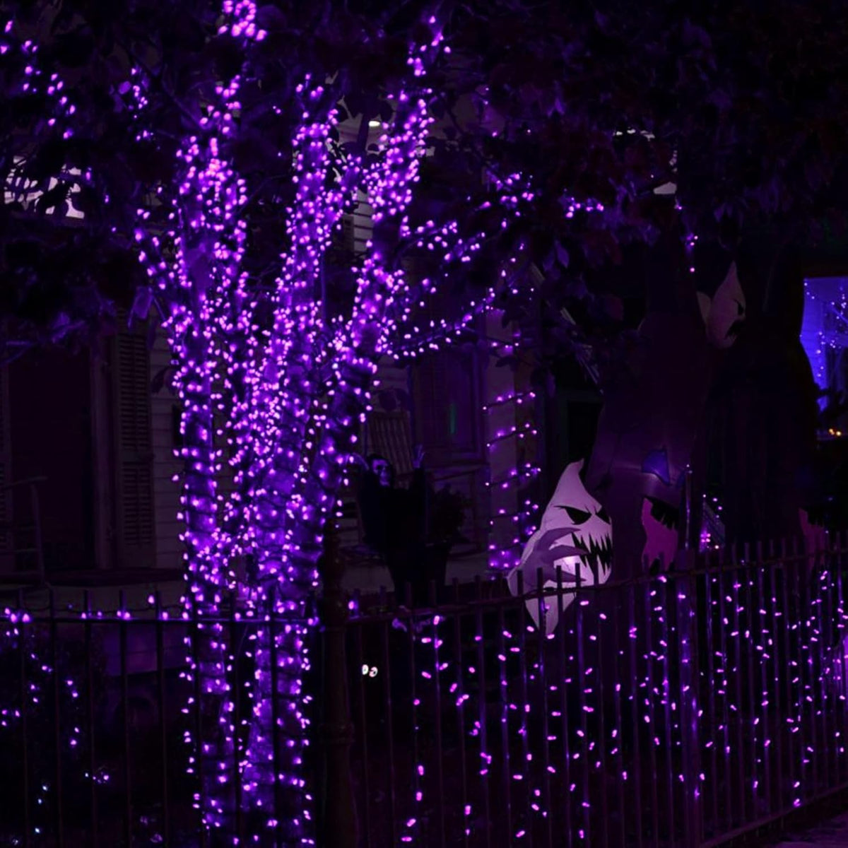 Dazzle Bright Halloween Fairy String Lights, Total 40FT 120LED Copper Wire Battery Operated