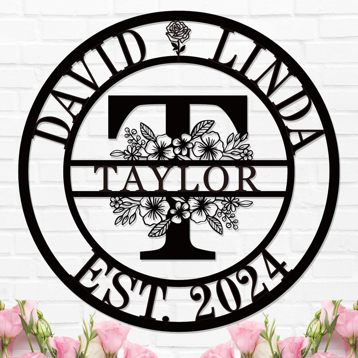 Personalized Christmas Gifts 2025 Best Housewarming Gifts Custom Metal Wedding Anniversary Sign
