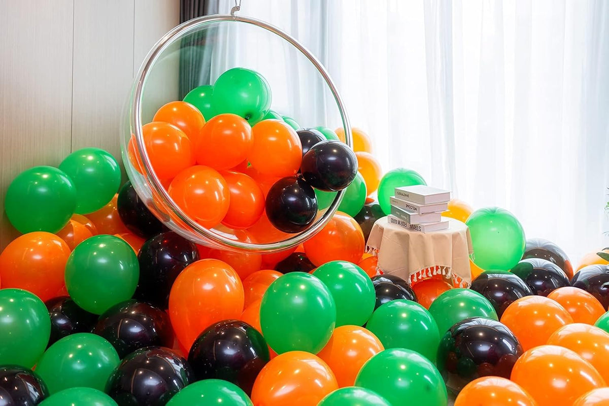 100pcs Green Balloons, Helium Quality 12 inch Green Latex Party Balloon for Birthday, Christmas
