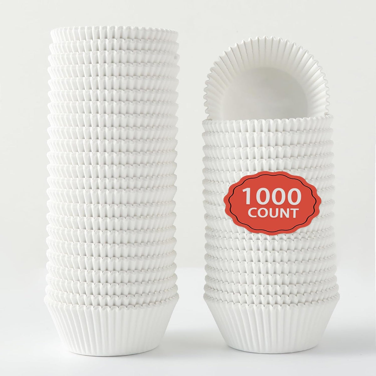 2 inch 1000-Count Mini Cupcake Liners Bright Colorful Muffin Baking Cups, Odorless,Baking Paper