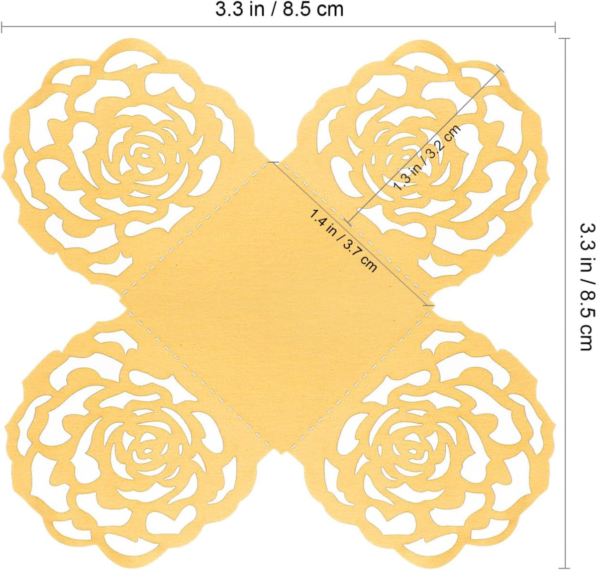 100Pcs Truffle Wrapper Liners, Paper Mini Cupcake Liners Chocolate Candy Transfer Sheets, Peanut