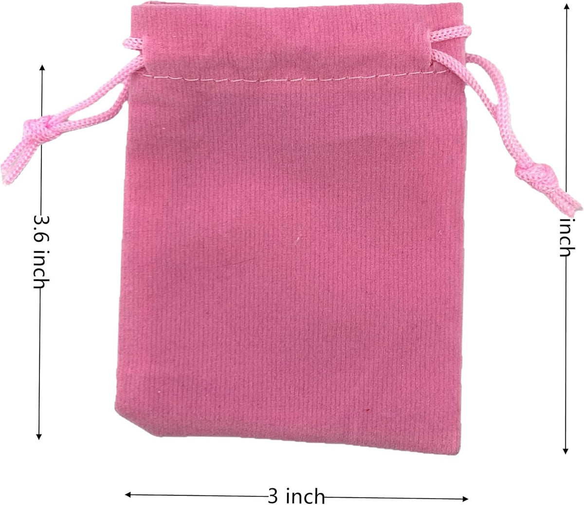 Palmhomee Pack of 48 3x4 Inch Velvet Drawstring Bags Gift Bag Velvet Pouch For Jewelry Wedding and