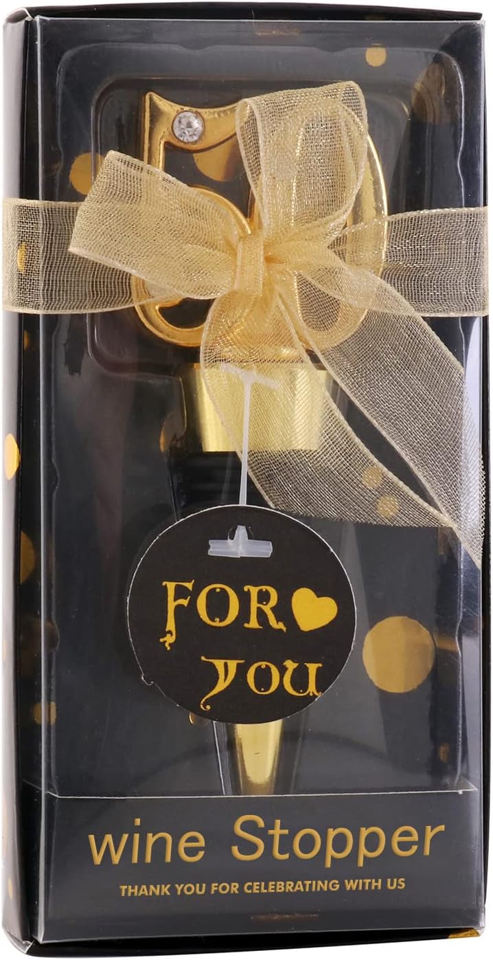 12 Pack 50th Birthday Party Favors-50 Years Old Wine Stopper for 50th Wedding Anniversary Party