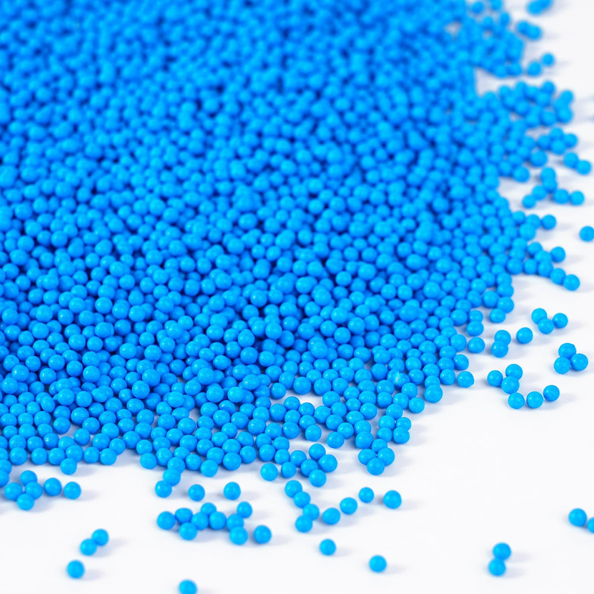 Edible Blue Sprinkles, Blue Nonpareils Sprinkles, 2mm Pearls Sprinkle for Cake Decorating and
