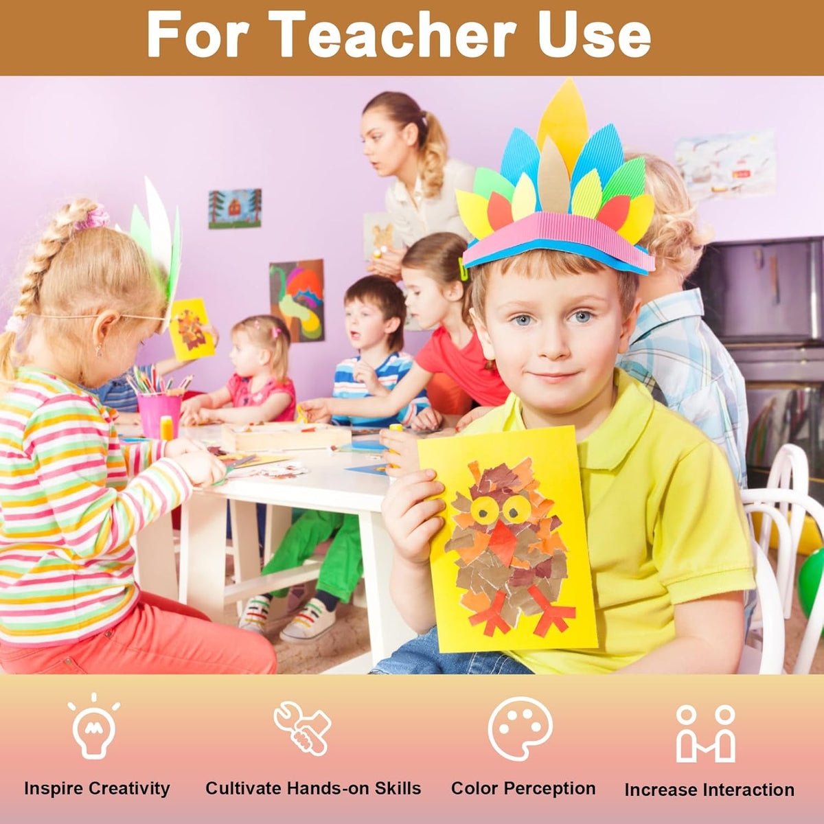 28 Sheets Brown Cardstock 8.5 x 11 Printer Paper, 92lb Heavyweight Paper Card Stock for Greeting