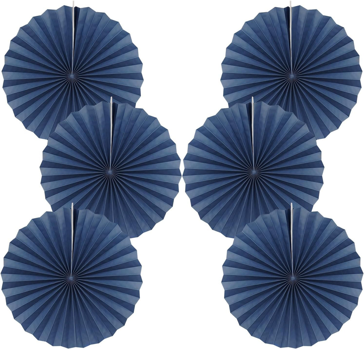 Blue Party Decorations,Blueberry Party Decorations Decorations Party Paper Fans Bulk