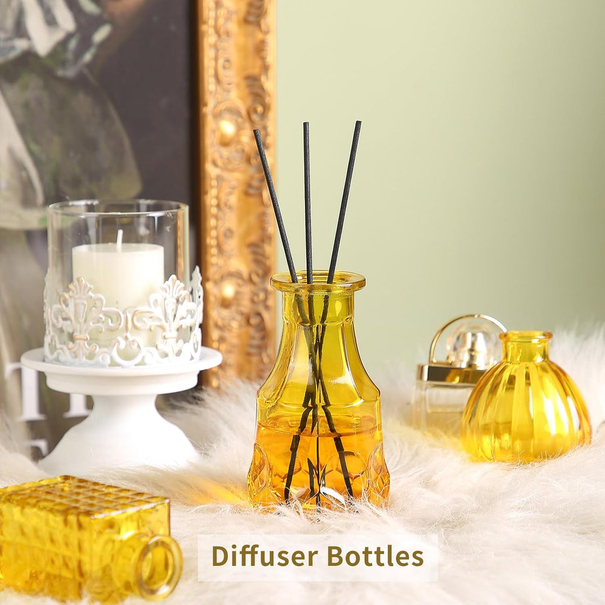 Mini Glass Bud Vases for Wedding & Bridal Shower Centerpieces,Versatile Glass Vases for Home