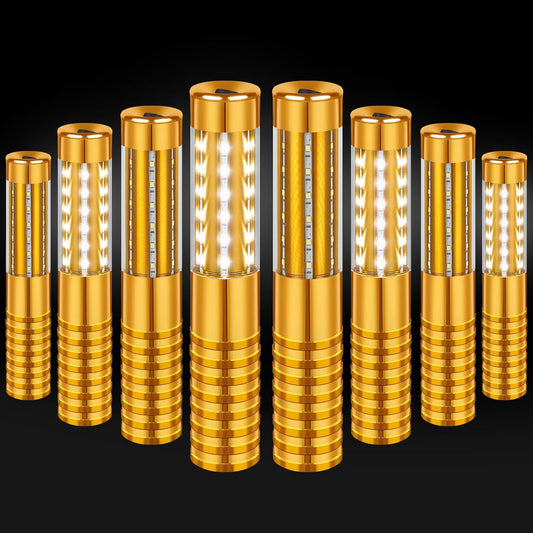 8 Pieces LED Strobe Baton Light Rechargeable Bottle Service Sparklers Stick Reusable Champagne