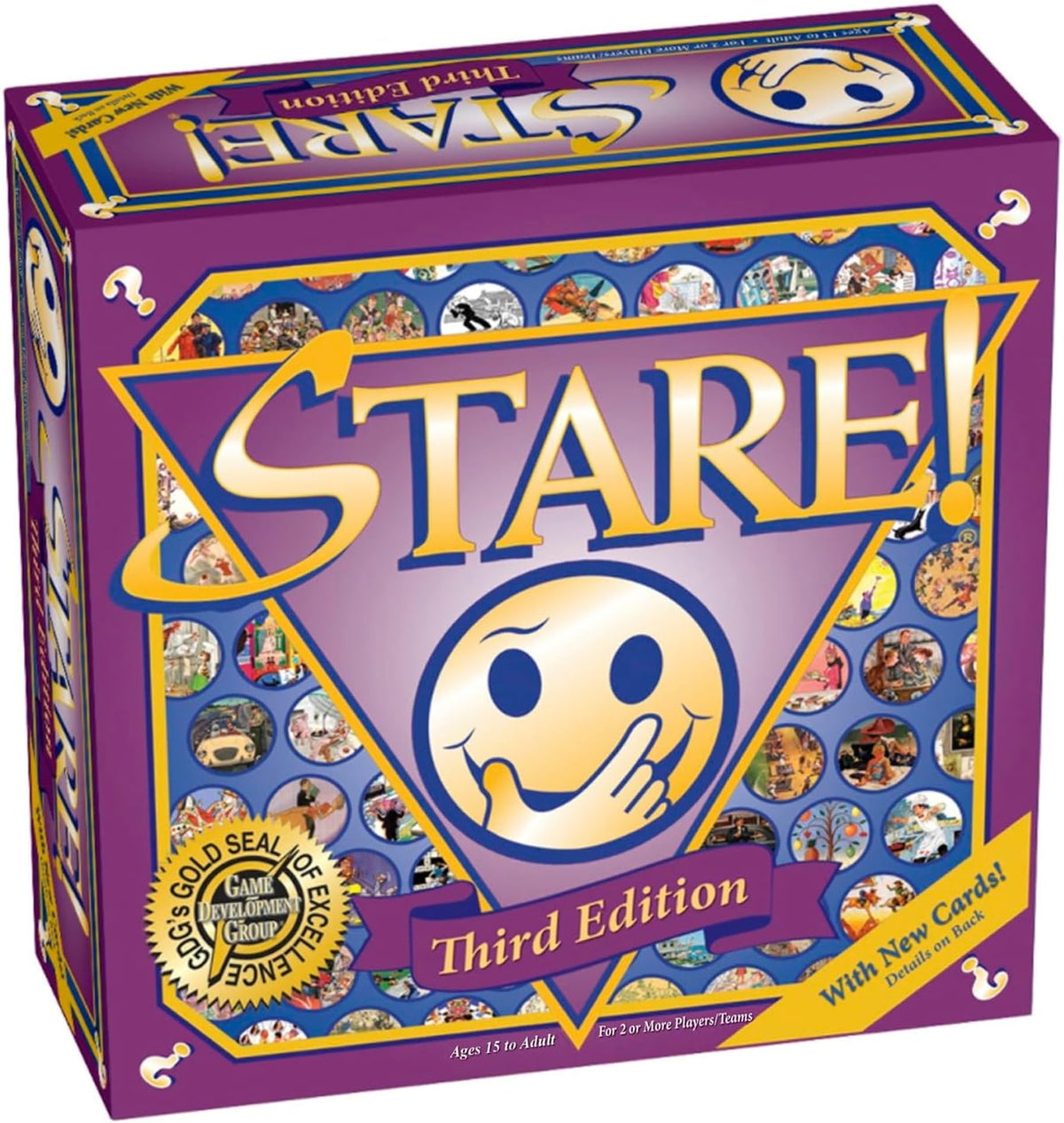 Stare - Fun Game of Visual Recall Where Quirky Image Cards Challenge Players' Minds – Classic for