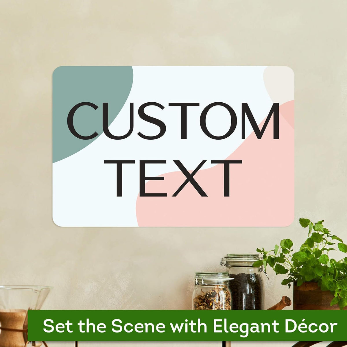 Custom Sign, Custom Street Sign, 11 Font Colors, 13 Font Styles, 4 Hole Options, 22 Sizes, 12x18