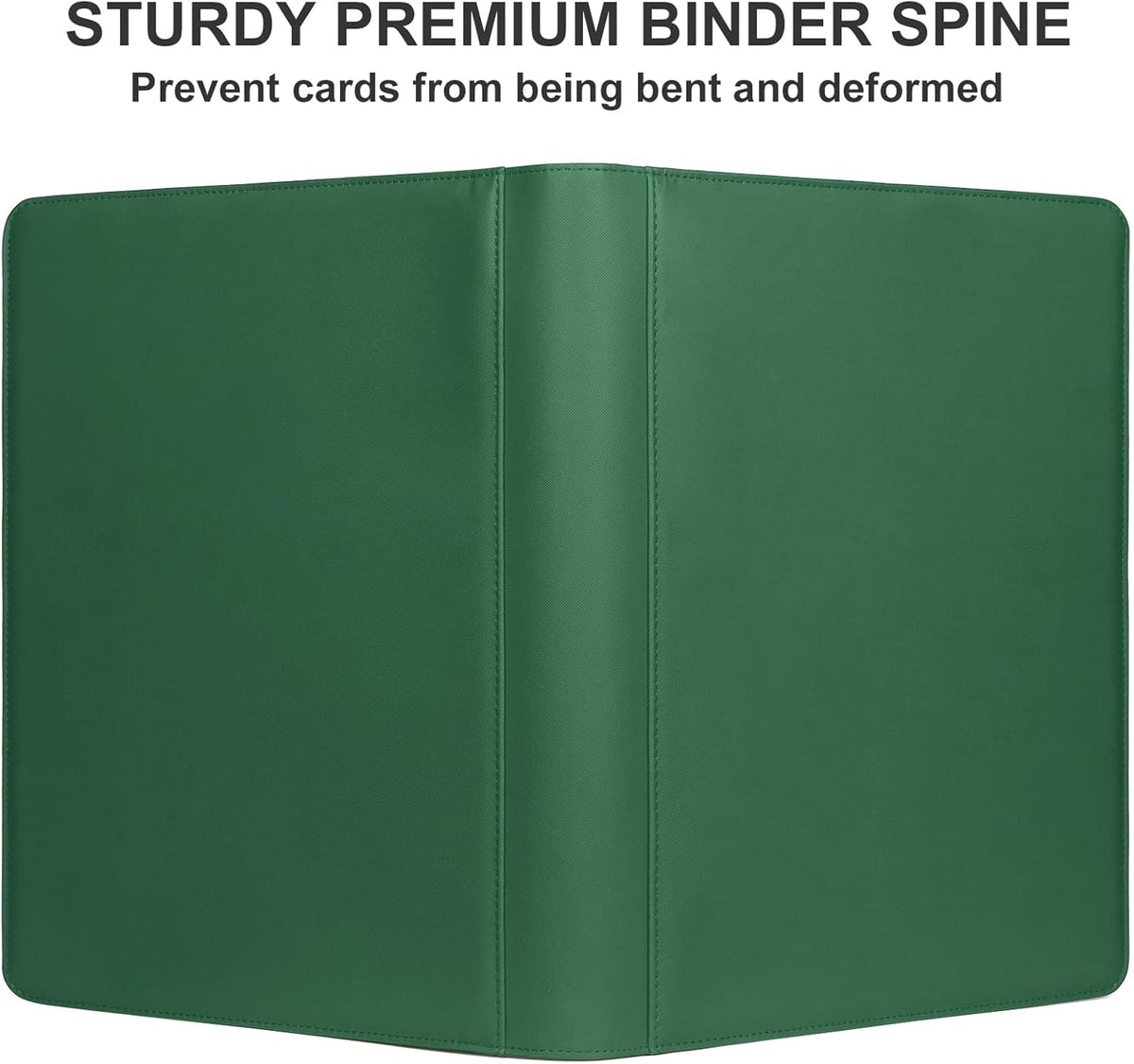 GEAoffice Premium 1000 Trading Card Binder, Large Side Loading 16 Pocket Card Collection Binder