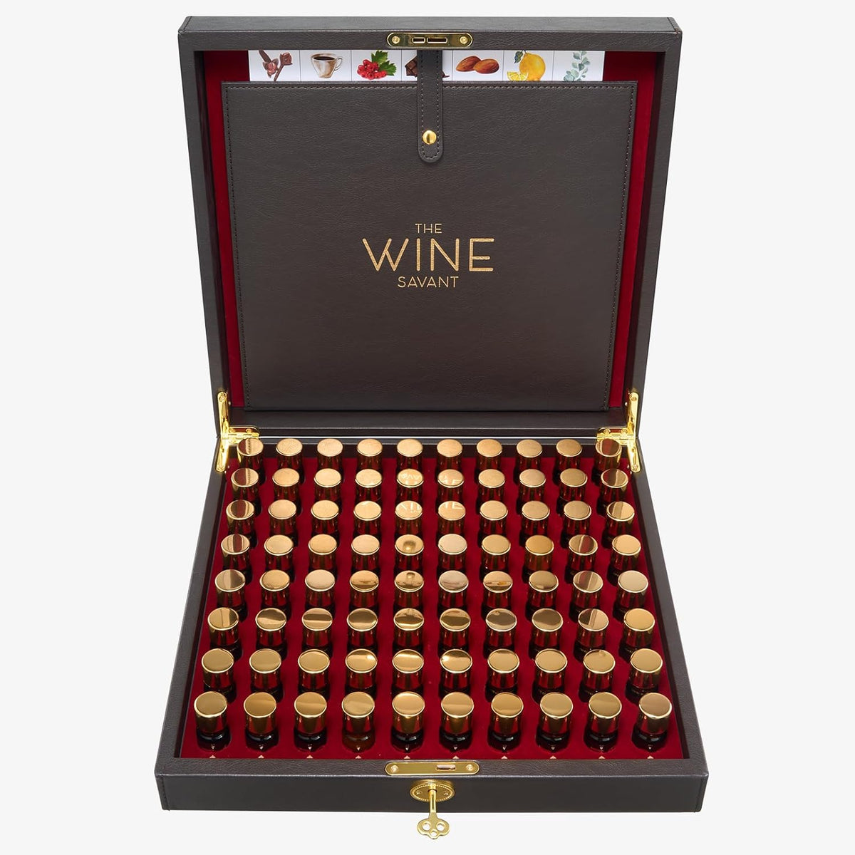 Wine Aroma Kit, Tasting & Smelling Aroma Set For Both White & Red Wines, 80 Aromas, Training