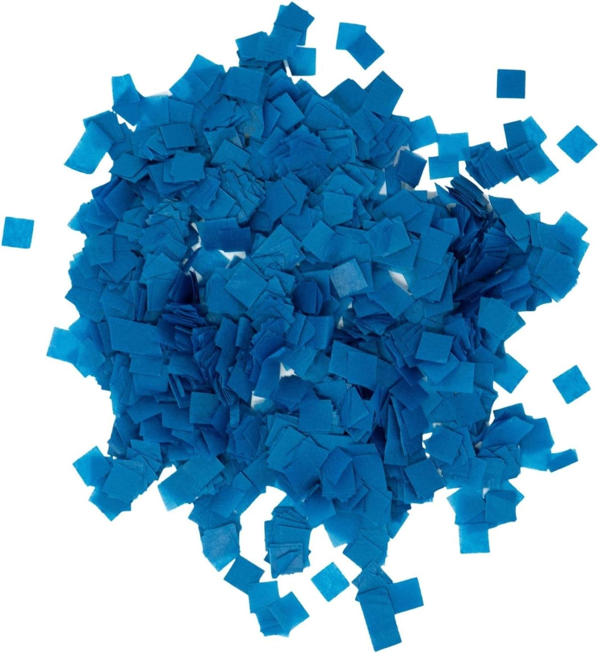 Biodegradable Dark Blue, Dark Blue Color - Fluttering Tissue Paper Squares for Confetti Cannon and