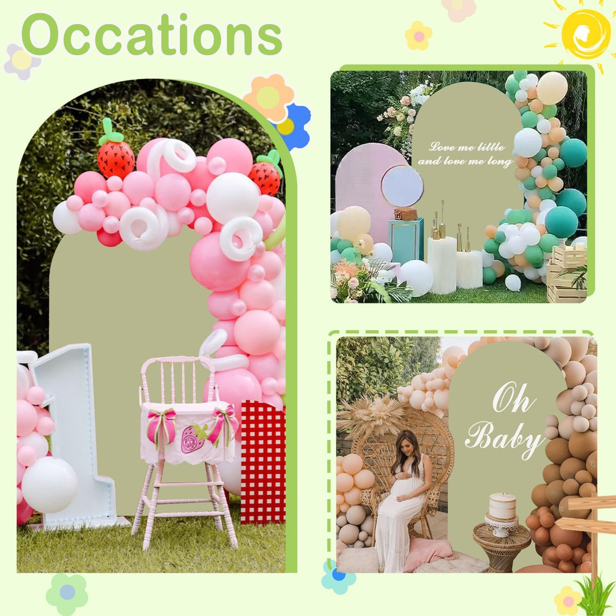 Sage Green Arch Cover Wedding Arch Stand Covers 4FT Arched Backdrop Cover Spandex Arch Covers