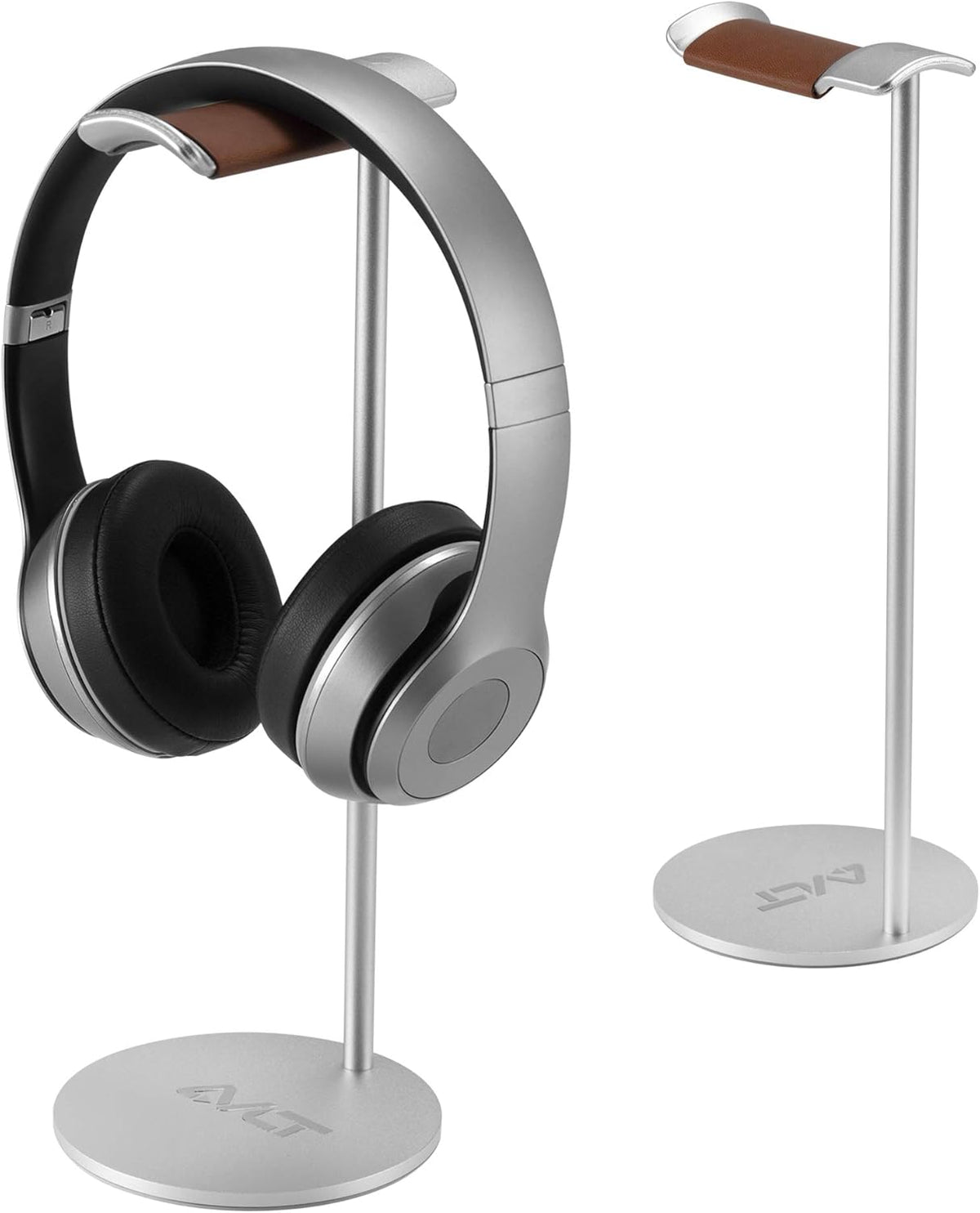 AVLT Universal Slim Aluminum Alloy Desktop Headphone Stand Anti-Slip Headset Display Organizer