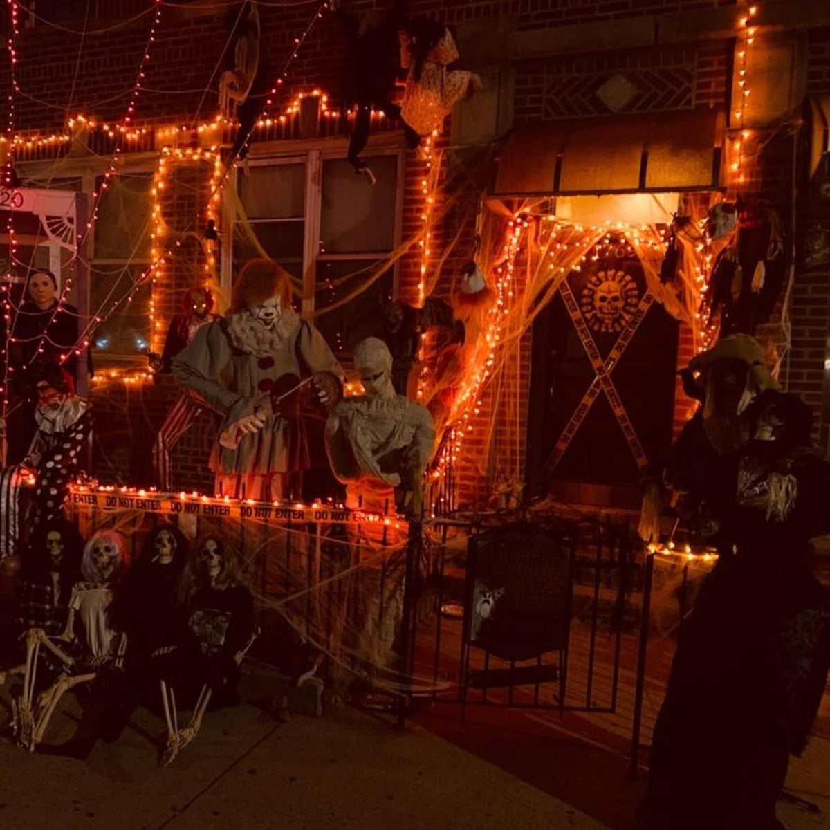 Dazzle Bright Halloween Fairy String Lights, Total 40FT 120LED Copper Wire Battery Operated